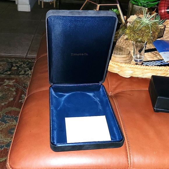 Tiffany & Co. Jewelry Tiffany Co Empty Large Black Velvet Necklace